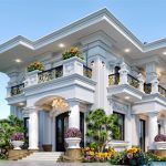 BIỆT THỰ TÂN CỔ ĐIỂN MÁI NHẬT ,CĐT:ANH NAM , DT:11X15.5M,DT ĐẤT:23X45M, TẠI TỈNH BÌNH PHƯỚC