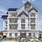 BIỆT THỰ  TÂN CỔ ĐIỂN KẾT HỢP MÁI NGÓI ,CĐT:ANH VIỆT , DT PHẦN NHÀ :10X17M,TẠI TỈNH AN GIANG