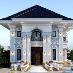 BIỆT THỰ TÂN CỔ ĐIỂN ĐẲNG CẤP ,CĐT:ANH BÌNH , DT:11.5X16.5M,DT ĐẤT:25X46M, TẠI TỈNH BÌNH THUẬN