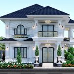 BIỆT THỰ TÂN CỔ ĐIỂN MÁI NHẬT ,CĐT:ANH SA,DT:11X16.6M,DT ĐẤT:18.8X30M TẠI TP.HẢI PHÒNG