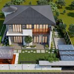 BIỆT THỰ HIỆN ĐẠI,CĐT:ANH LINH,DT PHẦN NHÀ:14X15.5M,DT ĐẤT:25X28MTẠI TỈNH AN GIANG