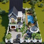 BIỆT THỰ MÁI THÁI,CĐT:ANH BÌNH,DT PHẦN NHÀ:8X18M,DT ĐẤT:18.6X37.5MTẠI TỈNH ĐỒNG THÁP