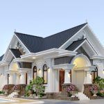 BIỆT THỰ TÂN CỔ ĐIỂN MÁI THÁI,CĐT:ANH LIÊM ,DT PHẦN NHÀ:7.5X20M TẠI TỈNH ĐỒNG THÁP