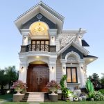 BIỆT THỰ MÁI THÁI,CĐT:ANH THANH,DT PHẦN NHÀ:8X18M,DT ĐẤT:18X42M TẠI TỈNH BÌNH PHƯỚC