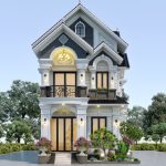 BIỆT THỰ TÂN CỔ ĐIỂN MÁI THÁI,CĐT:CHỊ LO ,DT PHẦN NHÀ:6X16M TẠI TỈNH BÌNH DƯƠNG