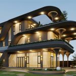 BIỆT THỰ HIỆN ĐẠI ĐỘC ĐÁO,CĐT:ANH LUCAS,DT PHẦN NHÀ:9X18M TẠI PHNÔM PÊNH,CAMPUCHIA