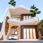 BIỆT THỰ HIỆN ĐẠI,CĐT:CHỊ THANH XUÂN,DT PHẦN NHÀ:8X12M TẠI TỈNH KIÊN GIANG