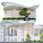 BIỆT THỰ HIỆN ĐẠI,CĐT:ANH THÁI,DT PHẦN NHÀ:8X12M TẠI TỈNH BÌNH DƯƠNG